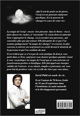 4ème de Couverture de mon livre L’envoûtante magie l'œuf