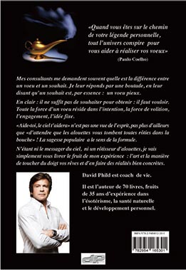 4ème de Couverture de mon livre La magie des voeux